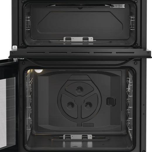 Hotpoint Gas Cooker - Black - Internal shot